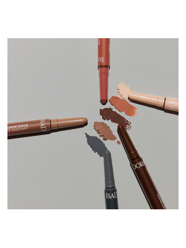 Дълготрайни водоустойчиви матови стик сенки за очи IsaDora The Matte Eyeshadow Stick