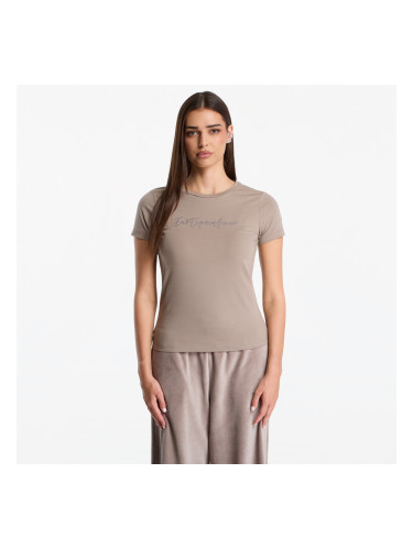 Тениска EA7 Emporio Armani Train Athletic Velour W Tee Sl Cinder XS