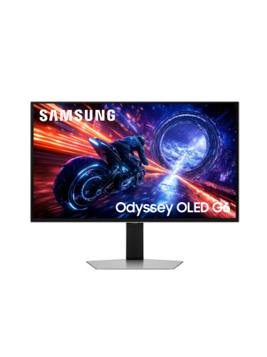 Монитор Samsung 27FG602 27" Odyssey G6 OLED 500Hz 0.03ms 2560x1440 DP HDMI Silver - LS27FG602SUXEN