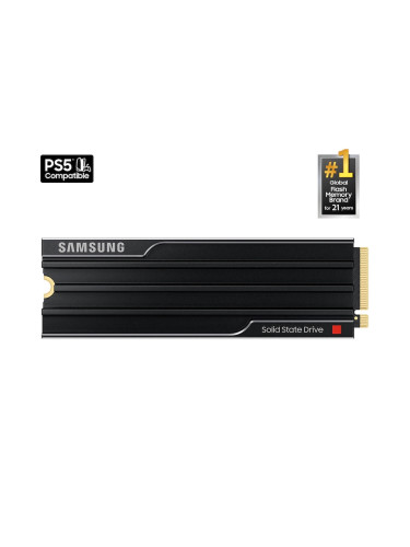 Твърд диск Samsung SSD 9100 PRO 4TB Heatsink PCIe 5.0 NVMe 2.0 M.2  Read 14800 MB - MZ-VAP4T0CW