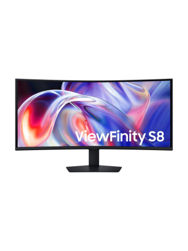 Монитор Samsung 40" 40H850 VA LED CURVED WUHD 5120 x 2160 144Hz 4ms USB-C LAN Thunderbolt 5.0 Speaker Black - LS40H850TAUXEN