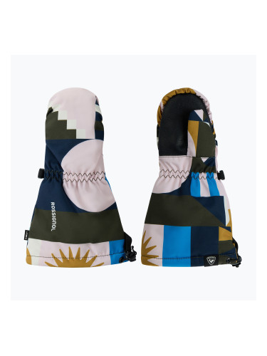 Детски скиорски ръкавици Rossignol Mittens R-Shell Dry jr potpourri dazzle blue