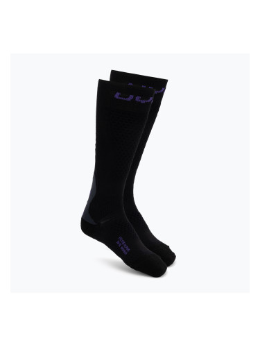 Дамски скоирски чорапи  UYN Ski One Alpine Merino Socks black/violet