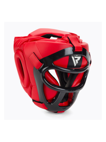 Боксова каска RDX Guard Grill T1 червена
