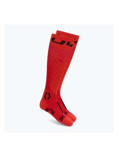 Мъжки скиорски чорапи Uyn Ski One Merino Socks red