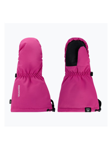 Детски скиорски ръкавици Rossignol Mittens R-Shell Dry electric fuchsia