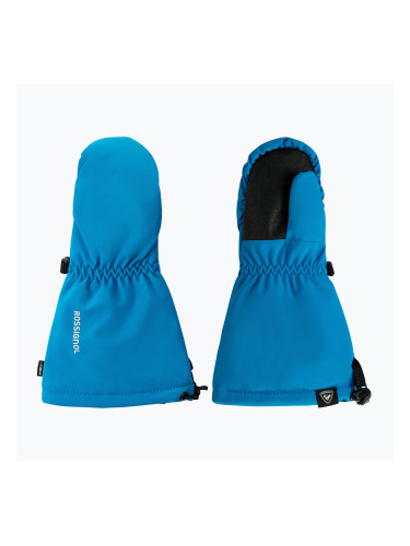 Детски скиорски ръкавици Rossignol Mittens R-Shell Dry blazing blue