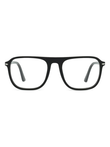 Persol Jacques 0PO3359V 95 53 - диоптрични очила, квадратна, unisex, черни