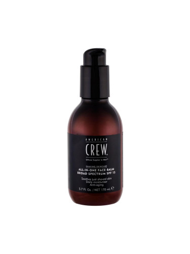 American Crew Shaving Skincare All-In-One Face Balm SPF15 Балсам след бръснене за мъже 170 ml