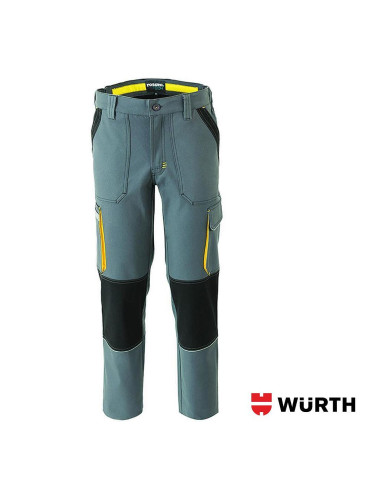 Всесезонен работен панталон, WURTH UltraFlex, сив