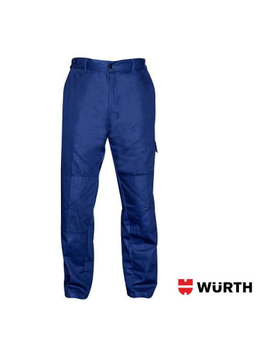 Работен панталон WURTH, тъмносин, 100% памук