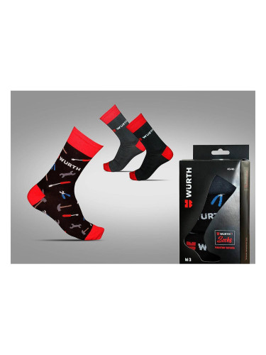 Кутия работни чорапи WURTH(Y) SOCKS, 3 чифта