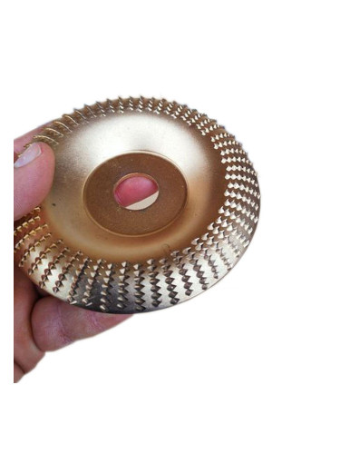 Карвинг диск за ъглошлайф, за дърво / рашпила, овал, 125x22 мм (06876)