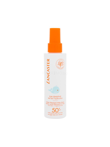 Lancaster Sun Sensitive Water Resistant Milky Spray SPF50+ Слънцезащитна козметика за тяло за деца 150 ml