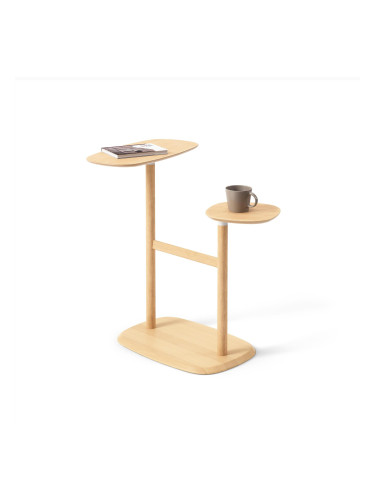 Помощна маса UMBRA SWIVO - цвят натурално дървесен