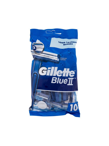 Gillette Blue II Самобръсначка за мъже Комплект