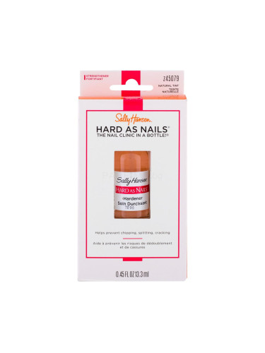 Sally Hansen Hard As Nails Hardener Лак за нокти за жени 13,3 ml Нюанс Natural Tint