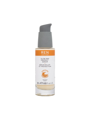 REN Clean Skincare Radiance Glow And Protect Serum Серум за лице за жени 30 ml