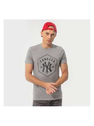 New Era Тениска Tee Nyy Grh мъжки Дрехи Тениски 13051083 Сив