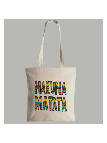 Памучна торба Hakuna Matata