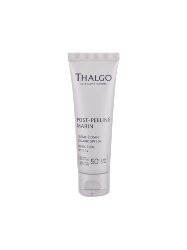 Thalgo Post-Peeling Marin Sunscreen SPF50+ Слънцезащитен продукт за лице за жени 50 ml