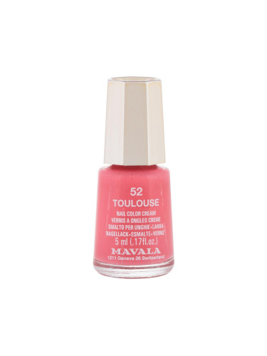 MAVALA Mini Color Cream Лак за нокти за жени 5 ml Нюанс 52 Toulouse