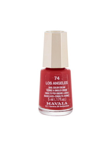 MAVALA Mini Color Cream Лак за нокти за жени 5 ml Нюанс 74 Los Angeles
