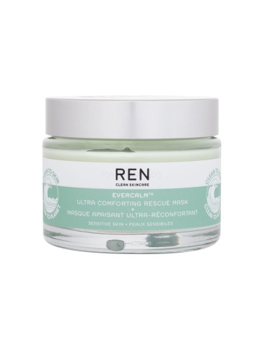 REN Clean Skincare Evercalm Ultra Comforting Rescue Маска за лице за жени 50 ml