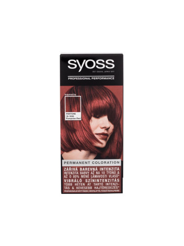 Syoss Permanent Coloration Боя за коса за жени 50 ml Нюанс 5-72 Pompeian Red