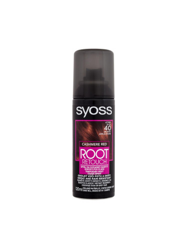 Syoss Root Retoucher Temporary Root Cover Spray Боя за коса за жени 120 ml Нюанс Cashmere Red