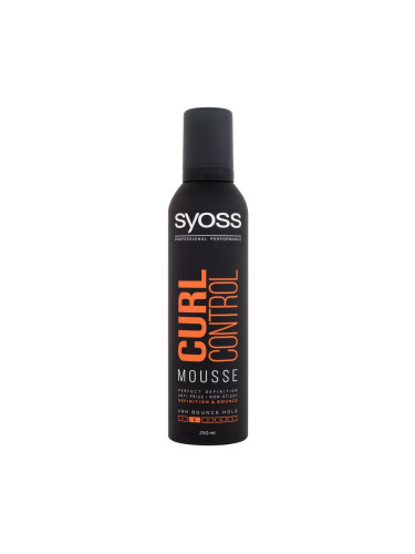 Syoss Curl Control Mousse Втвърдител за коса за жени 250 ml