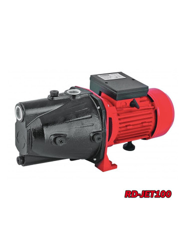 Водна помпа центробежна самозасмукваща 1100W, 1"(цол), 60 м напор, RAIDER RD-JET100