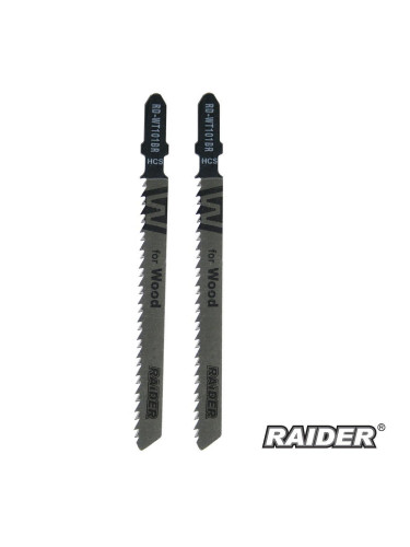 Нож за зеге за дърво T 100(75), 3.0мм,к-т 2бр. RAIDER RD-WT111C 155402
