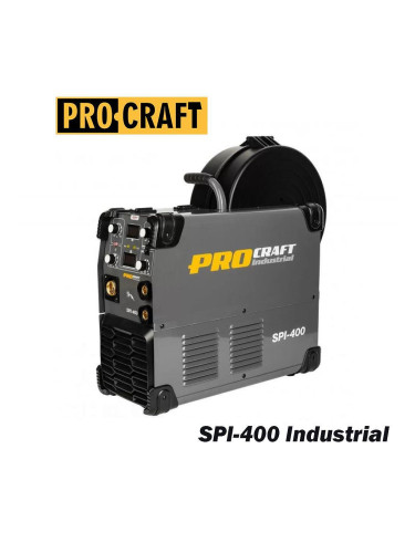 Телоподаващ апарат 400A Полуавтомат, с електрожен PROCRAFT SPI-400i Industrial, 380V, MIG/MAG/MMA