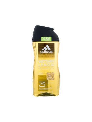 Adidas Victory League Shower Gel 3-In-1 New Cleaner Formula Душ гел за мъже 250 ml