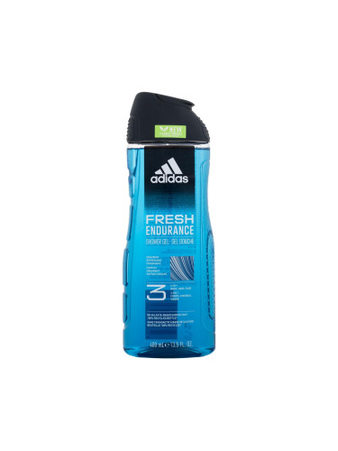 Adidas Fresh Endurance Shower Gel 3-In-1 New Cleaner Formula Душ гел за мъже 400 ml