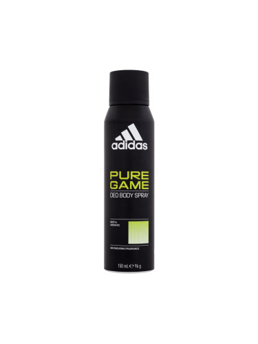 Adidas Pure Game Deo Body Spray 48H Дезодорант за мъже 150 ml