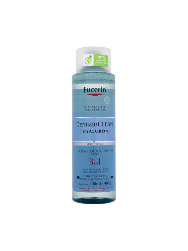 Eucerin DermatoClean Hyaluron Micellar Water 3in1 Мицеларна вода за жени 400 ml