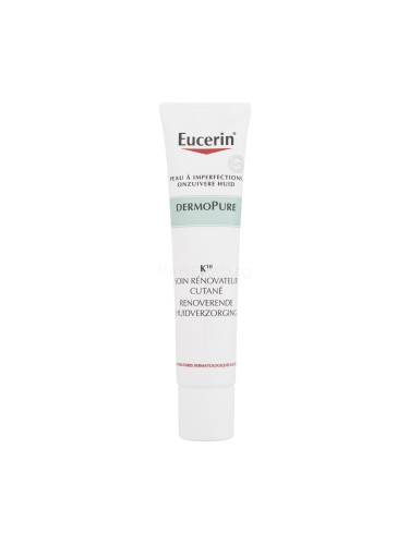 Eucerin DermoPure K10 Skin Renewal Treatment Ексфолиант за жени 40 ml
