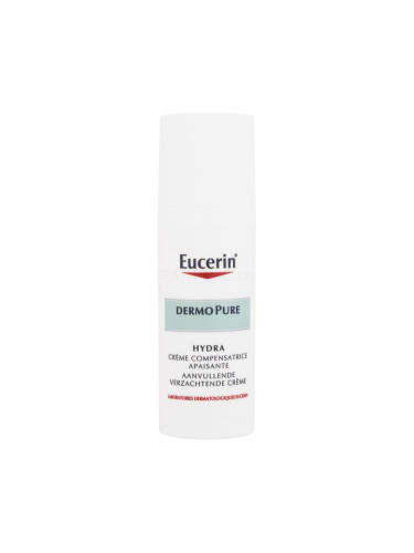 Eucerin DermoPure Hydra Adjunctive Soothing Cream Дневен крем за лице за жени 50 ml