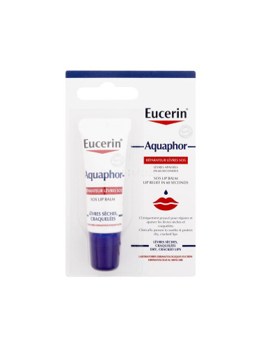 Eucerin Aquaphor SOS Lip Balm Балсам за устни за жени 10 ml