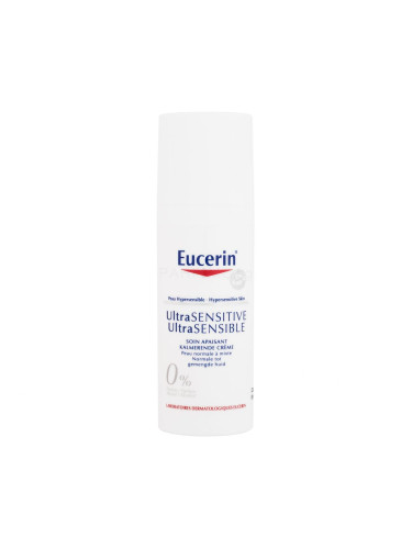 Eucerin Ultra Sensitive Soothing Care Normal to Combination Skin Дневен крем за лице за жени 50 ml