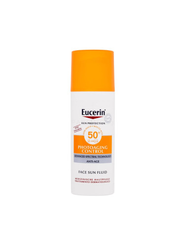 Eucerin Sun Protection Photoaging Control Face Sun Fluid SPF50+ Слънцезащитен продукт за лице за жени 50 ml