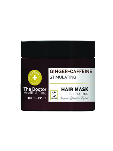 Маска за коса с кофеин и джинджифил за стимулиране на растежа, 295 мл - The Doctor,  Elfa Pharm