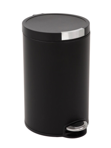 Кош за отпадъци EKO ARTISTIC с педал (20 л) - черен