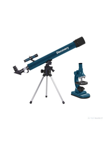 Комплект LEVENHUK Discovery Scope 2 с книга