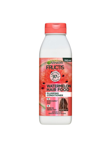 Garnier Fructis Hair Food Watermelon Plumping Conditioner Балсам за коса за жени 350 ml