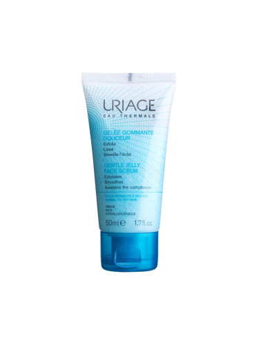 Uriage Gentle Jelly Face Scrub Ексфолиант за жени 50 ml