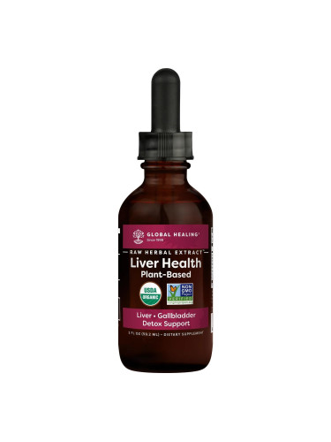 Ливатрекс Livatrex за черен дроб - суров билков екстракт, 59.2 ml Global Healing  USA