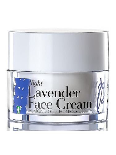 Нощен подхранващ крем за лице с Лавандула Bether Night Lavender Face Cream